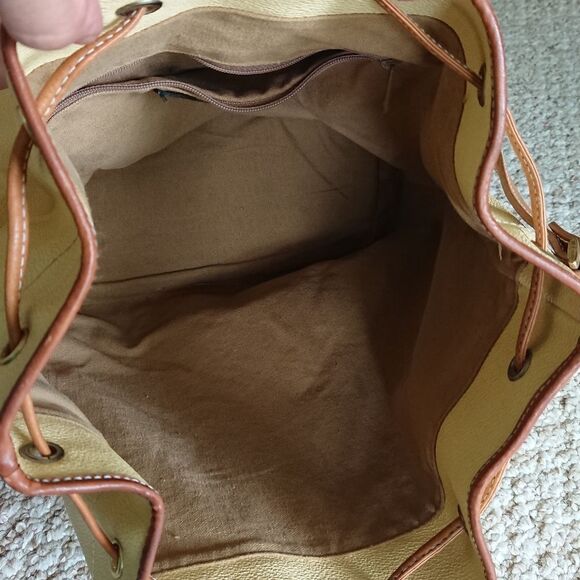 Esprit Vintage light yellow bucket bag, crossbody - Picture 4 of 16